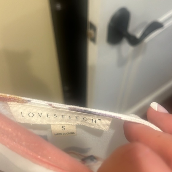 Love stitch size small flowy dress colorful - Picture 4 of 5